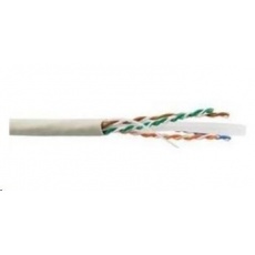 UTP kabel LYNX, Cat6, drát, LS0H, šedý, 305m