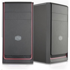 Cooler Master case MasterBox E300L, červený rámeček, Micro-ATX, 2x USB 3.0, bez zdroje Cooler Master case MasterBox E300L, červený rámeček, Micro-ATX, 2x USB 3.0, bez zdroje