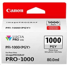 Canon CARTRIDGE PFI-1000PGY photo šedá pro ImagePROGRAF PRO-1000 (270 str.) Canon CARTRIDGE PFI-1000PGY photo šedá pro ImagePROGRAF PRO-1000 (270 str.)