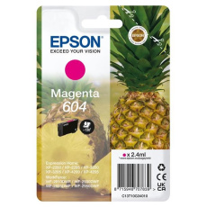 EPSON ink bar Singlepack "Ananas" Magenta 604 Ink, BAR 130 stran