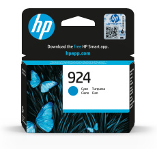 HP 924 Cyan Original Ink Cartridge (400 pages) HP 924 Cyan Original Ink Cartridge (400 pages)