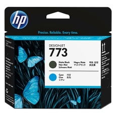HP 773 Matte Black+Cyan Designjet Printhead, C1Q20A HP 773 Matte Black+Cyan Designjet Printhead, C1Q20A