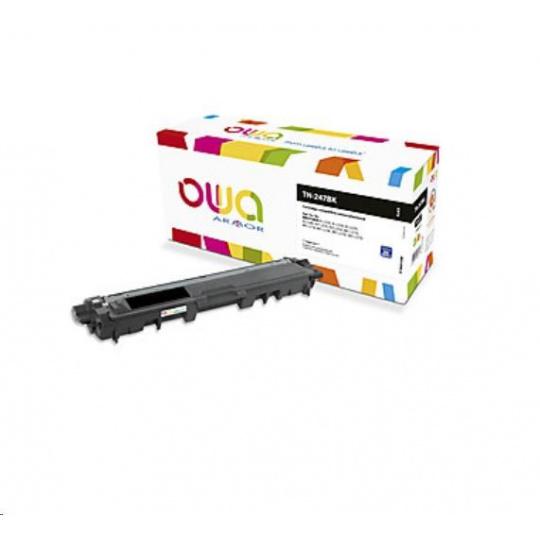 OWA Armor toner pro BROTHER DCP L3510CDW, DCP L3550CDW, HL L3210CW,HL L3270CD, 3000 str.,TN247BK, černá/black (TN-247BK)