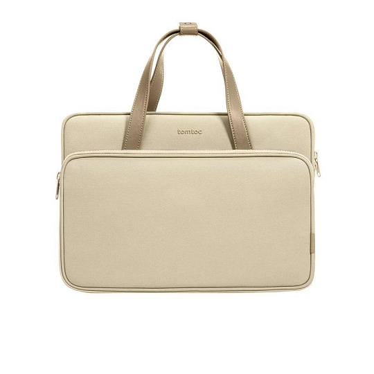 tomtoc Shoulder Bag - 14" a 13" MacBook Pro / Air, khaki tomtoc Shoulder Bag - 14" a 13" MacBook Pro / Air, khaki