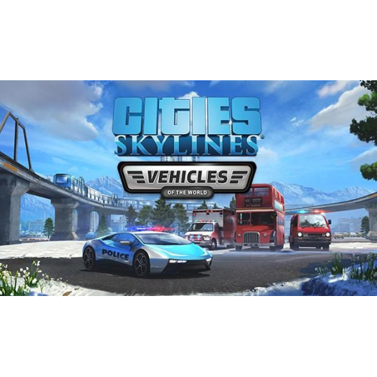 Cities: Skylines - Content Creator Pack: Vehicles of the World (PC) klíč Steam