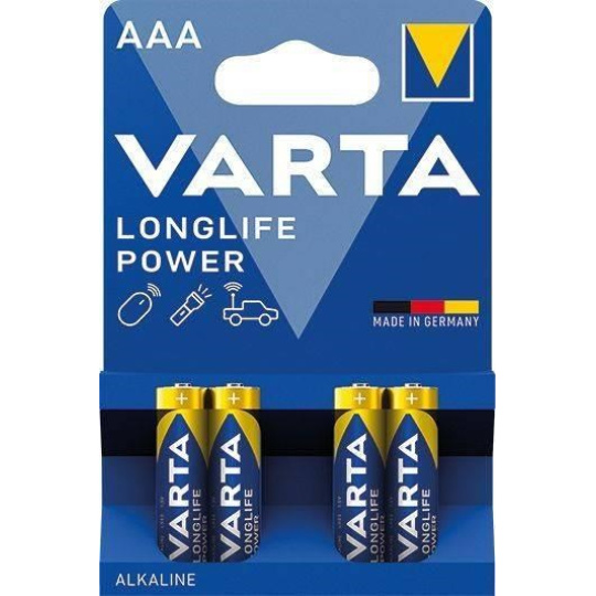 Varta LR03/4BP Longlife POWER (HIGH ENERGY) (Blistr 4ks)