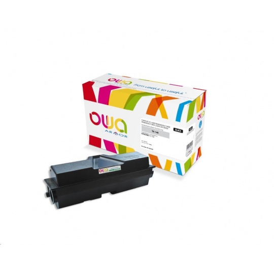 OWA Armor toner pro KYOCERA FS1100, 4000 Stran, TK140, černá/black (TK-140)