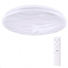 Solight LED stropní světlo Wave, 30W, 2100lm, stmívatelné, změna chromatičnosti, dálkové ovládání