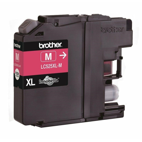 BROTHER INK LC-525XLM magenta (ISO / IEC 24711) DCP-J100 / DCP-J105 / MFC-J200 cca 1300