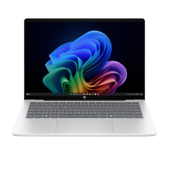 NTB HP OmniBook 5 NG AI PC 14-he0002nc, 14" OLED 2K Touch, Snapdragon X Plus, 32GB, 1TB SSD, Win11, Silver, +3M GamePass NTB HP OmniBook 5 NG AI PC 14-he0002nc, 14" OLED 2K Touch, Snapdragon X Plus, 32GB, 1TB SSD, Win11, Silver, +3M GamePass