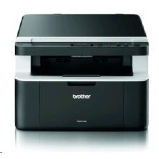 BROTHER multifunkce laserová DCP-1512E A4, A4 sken, 20ppm, 16MB, 600x600copy, GDI, USB, černá