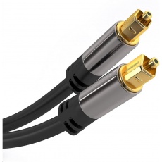 PremiumCord Kabel Toslink M/M, 6mm, 0,5m, černá PremiumCord Kabel Toslink M/M, 6mm, 0,5m, černá