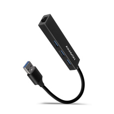 BAZAR - AXAGON HMA-GL3A, USB 3.2 Gen 1 hub, porty 3x USB-A + Gigabit Ethernet, kovový, kabel USB-A 20cm - Po opravě BAZAR - AXAGON HMA-GL3A, USB 3.2 Gen 1 hub, porty 3x USB-A + Gigabit Ethernet, kovový, kabel USB-A 20cm - Po opravě
