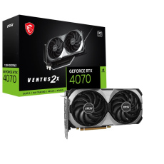 MSI VGA NVIDIA GeForce RTX 4070 VENTUS 2X E 12G OC, RTX 4070, 12GB GDDR6X, 3xDP, 1xHDMI MSI VGA NVIDIA GeForce RTX 4070 VENTUS 2X E 12G OC, RTX 4070, 12GB GDDR6X, 3xDP, 1xHDMI
