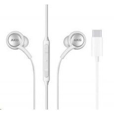 Samsung stereo sluchátka EO-IC100BWE, USB-C, bílá, EU