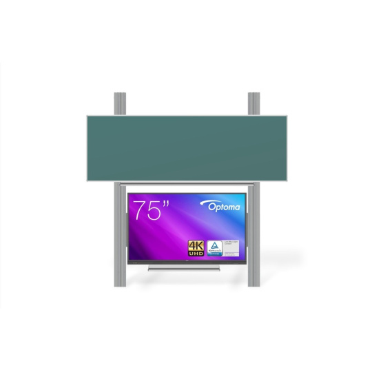OPTOMA EKOTAB Pylon 290 s přední tabulí ŠKOL K 300x100 pro LCD 75" Optoma 3751RK