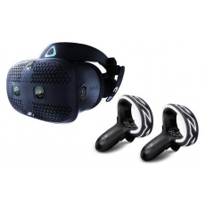 HTC Vive Cosmos Brýle pro virtuální realitu, 2x 1440x1700px, dva mikrofony, USB typ C, 90Hz, FOV 110°, 3,5mm jack, modrá HTC Vive Cosmos Brýle pro virtuální realitu, 2x 1440x1700px, dva mikrofony, USB typ C, 90Hz, FOV 110°, 3,5mm jack, modrá