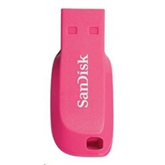 SanDisk Flash Disk 16GB Cruzer Blade, USB 2.0, růžová