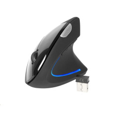 TRACER myš Flipper RF Nano USB, vertikální, bezdrátová, černá