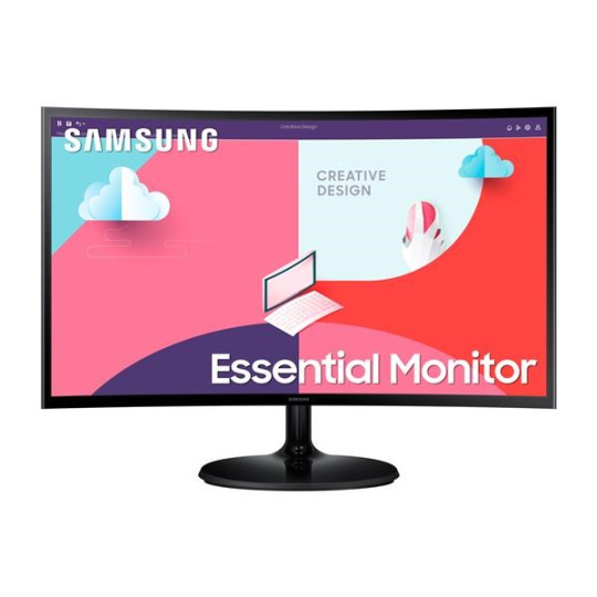 BAZAR - SAMSUNG MT LED LCD Monitor 24 S360C FullHD - Prohnutý 1800R, VA, 1920x1080, 4ms,VGA,HDMI - Poškozený obal (Kompl