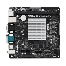 ASRock MB Alder Lake-N N100DC-ITX, Intel N100, 1xDDR4, 1xHDMI, 1xVGA, mITX