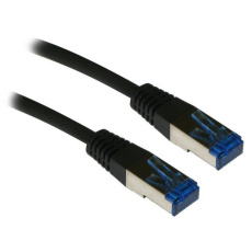 XtendLan patch kabel Cat6A, SFTP, LS0H - 3m, černý