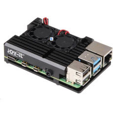 CONRAD Kryt Armor BLOCK ACTIVE pro Raspberry Pi 4B Joy-it rb-alucasep4+07fan, černá CONRAD Kryt Armor BLOCK ACTIVE pro Raspberry Pi 4B Joy-it rb-alucasep4+07fan, černá