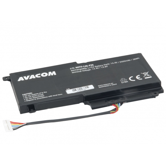 AVACOM baterie pro Toshiba Satellite L50, L55 Li-Pol 14,4V 2500mAh