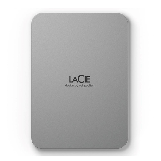 SEAGATE Externí HDD 2TB Lacie Mobile Drive, USB-C, Stříbrná