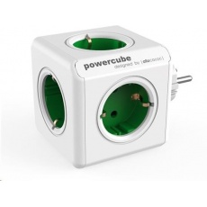 Allocacoc Powercube Original Green Schuko Allocacoc Powercube Original Green Schuko