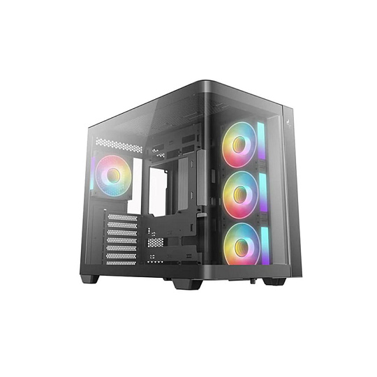 DEEPCOOL Case CG530U 4F, ATX, Průhledná bočnice, 4x120mm ARGB Fan, černá DEEPCOOL Case CG530U 4F, ATX, Průhledná bočnice, 4x120mm ARGB Fan, černá