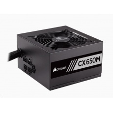 CORSAIR zdroj, CX650M-80 PLUS® Bronze Certified PSU (ATX, 650W, Semi-modular) CORSAIR zdroj, CX650M-80 PLUS® Bronze Certified PSU (ATX, 650W, Semi-modular)