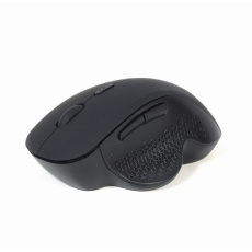 GEMBIRD myš MUSW-6B-02, černá, bezdrátová, USB nano receiver