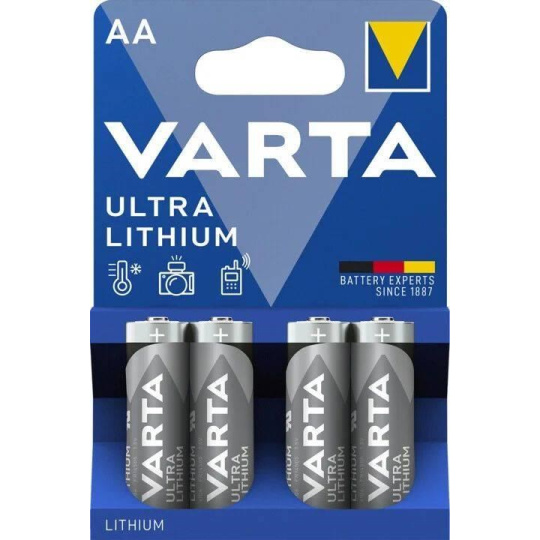 Varta FR6/4BP ULTRA LITHIUM (Blistr 4ks) Varta FR6/4BP ULTRA LITHIUM (Blistr 4ks)