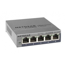 Netgear GS105E ProSafe Plus Switch, 5-port gigabit, PC configurable