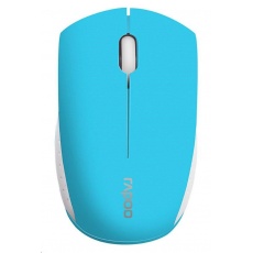 RAPOO myš M3360 Mini, optická, bezdrátová, 2.4G, modrá