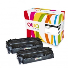 OWA Armor toner pro HP LJ P2050, P2055, 2x6500 stran, CC505XD, černá/black OWA Armor toner pro HP LJ P2050, P2055, 2x6500 stran, CC505XD, černá/black
