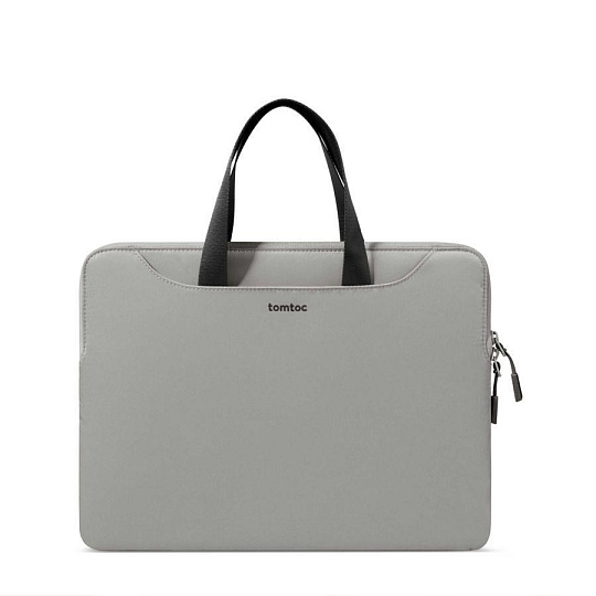 tomtoc Light-A21 Dual-color Slim Laptop Handbag, 13,5 Inch - Gray tomtoc Light-A21 Dual-color Slim Laptop Handbag, 13,5 Inch - Gray