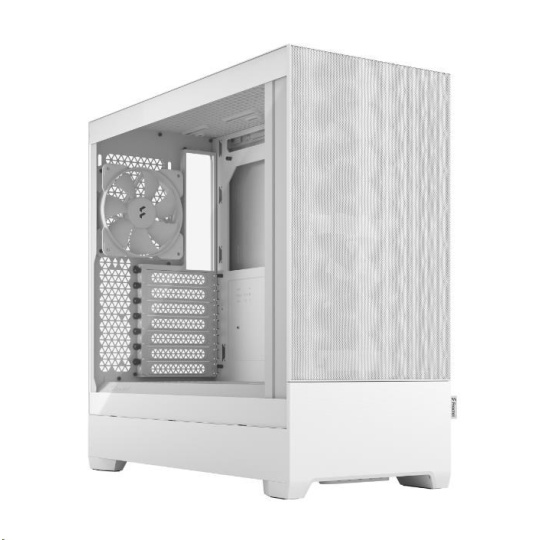 FRACTAL DESIGN skříň Pop Air White TG Clear Tint, 2x USB 3.0, bez zdroje, ATX