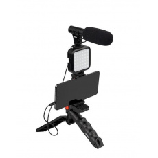 Doerr Vlogging Kit VL-5 Microphone videosvětlo pro SmartPhone