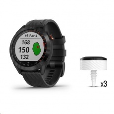 Garmin Golfové GPS hodinky Approach S40 Black, CT10 Bundle Garmin Golfové GPS hodinky Approach S40 Black, CT10 Bundle
