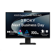 ASUS PC AiO ExpertCenter P470 (P470VAK-BPC7321TX), Core 7 240H, 27" FHD, 32GB, 1TB SSD, Intel, W11 Pro, Black ASUS PC AiO ExpertCenter P470 (P470VAK-BPC7321TX), Core 7 240H, 27" FHD, 32GB, 1TB SSD, Intel, W11 Pro, Black
