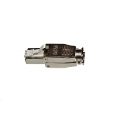 Konektor RJ45 1ks, stíněný samořezný CAT6A (kompatibilní s Belden 10GXE01.07500), 8/8, 50um zlacení Konektor RJ45 1ks, stíněný samořezný CAT6A (kompatibilní s Belden 10GXE01.07500), 8/8, 50um zlacení