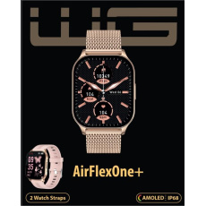 WG - Chytré hodinky WG AirFlexOne+ / smart watch / gold WG - Chytré hodinky WG AirFlexOne+ / smart watch / gold