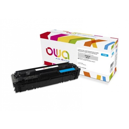 OWA Armor toner pro HP CLJ MFP 277, 2300 Stran, CF401X, cyan