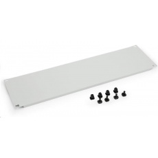 TRITON 19" záslepka, 3U, plastový zámek, šedá TRITON 19" záslepka, 3U, plastový zámek, šedá