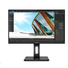 BAZAR - AOC MT IPS LCD WLED 27" U27P2 - IPS panel, 3840x2160, HDMI, DP, USB, repro, pivot - Poškozený obal (Komplet) BAZAR - AOC MT IPS LCD WLED 27" U27P2 - IPS panel, 3840x2160, HDMI, DP, USB, repro, pivot - Poškozený obal (Komplet)