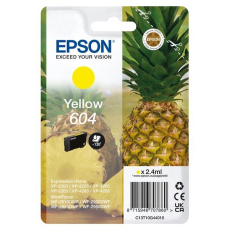 EPSON ink bar Singlepack "Ananas" Yellow 604 Ink, BAR 130 stran