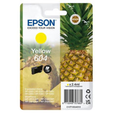 EPSON ink bar Singlepack "Ananas" Yellow 604 Ink, BAR 130 stran EPSON ink bar Singlepack "Ananas" Yellow 604 Ink, BAR 130 stran