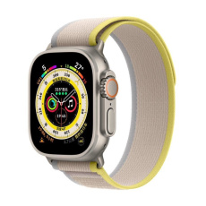 COTECi W97 Ultra Wild Trail Band for Apple Watch 42 / 44 / 45 / 49mm Yellow with Beige COTECi W97 Ultra Wild Trail Band for Apple Watch 42 / 44 / 45 / 49mm Yellow with Beige